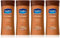 x4 Vaseline Intensive Care Cocoa Radiant with Pure Cocoa Butter Heals Dry Skin to Reveal its Natural Glow 200ml