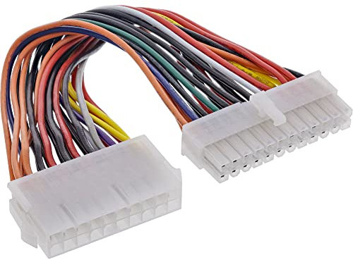 InLine 26637 Stromadapter intern, 20pol ATX Netzteil zu 24pol EPS12V Mainboard, 0,16m
