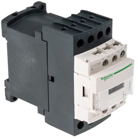Schneider Electric - TeSys Contactor - Contactors and Protection Relays 4P(4 NO) - AC-1-440 V 25 A - 24 V DC low cons coil, Model number: LC1DT25BL - 4NO - LC1DT25BL