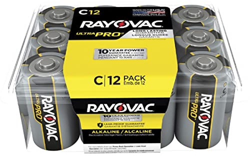 Rayovac C Batteries, Ultra Pro C Cell Batteries, 12 Count