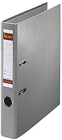 Bene 291600GR No.1 Kunststoff-Ordner A4, grau