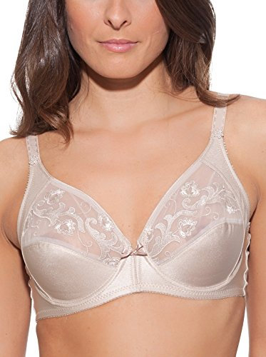 Selene Sujetador Tallas Fuertes con Aros Clasico Tierra 105C
