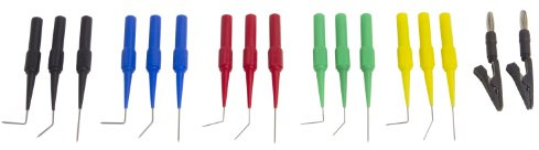 Lisle 64900 17-Piece Back Probe and Alligator Clip Set