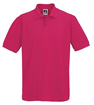 Polo para hombre clásico Russell fucsia S