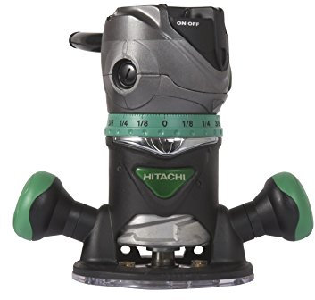 Hitachi M12VC 2-1/4 Peak HP Fixed Base Variable Speed Router By Hitachi