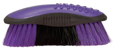 Tough1 Great Grips Stiff Brush - Purple