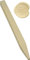 Udig Siegellack Maxi Cremeweiß, 1 Stange, 21 cm ca. 70 g, Siegellackstange weiß elfenbein-farben für brechende Siegel