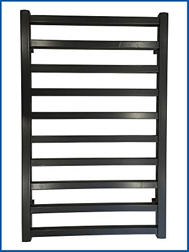 Designbadheizkörper GLORYA 1000 x 500 mm. Schwarz Badheizkörper Handtuchtrockner