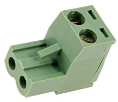 5X XY2500F-A(5.0)-2P Klemmleiste abschaltbar 5mm Wege: 2 gerade Stecker weiblich
