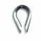Chapuis CSI8 2 Cosse-cœur acier inoxydable pour Câble D 8 mm
