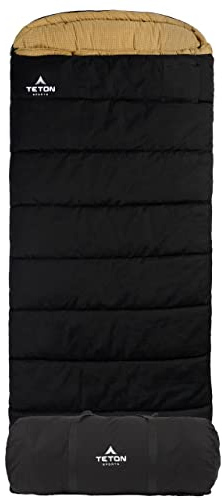 TETON Sports Hirschjäger -35F Schlafsack; inklusive Aufbewahrungstasche