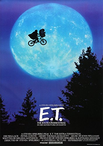 OMG Printing ET Extra Terrestrial #2 Steven Spielberg Poster/Print/Picture Satin Photo Paper - A4-210mm x 297mm