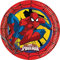 Marvel 46878 Ultimate Spider-Man Party Decoration Plates Paper, 23 cm/Large