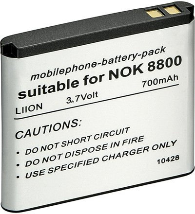 Unbekannt Batterie Mobile remplace Nokia BL-5X (Non Original) 3,7 V 700 mAh Liion