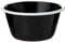 Genware 59512 profonda tortiera rotonda smaltata, 12 cm, colore: bianco/blu