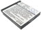 Batterie pour Panasonic Lumix DMC-FS35, 3.7V, 700mAh, Li-ion