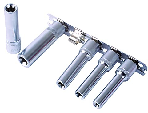 Laser 3393 Deep Star Socket Set 3/8D 5pc