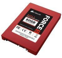 Corsair Disque SSD Force GT 60 Go SATA III MLC (CSSD-F60GBGT-BK)