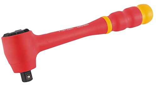 Draper 31137 1/2-Inch Square Drive VDE Soft Grip Ratchet