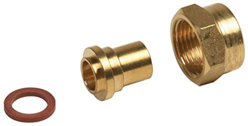 Boutté 1183776 GZR15012 - Acoplamiento de gas butano-propano hembra (20 x 150 para soldar cobre, diámetro de 12, 2 unidades)
