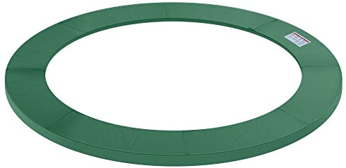 HOMCOM Cubierta de Protección Acolchada Borde de Seguridad para Trampolines Cama Elástica con Diámetro Ø305 cm Verde
