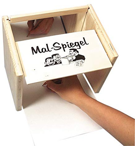 Bartl 103339 Mal-Spiegel Verwirrender Spiegel | Kannst du Spiegelverkehrt zeichnen?