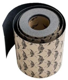 Jessup Skateboard-Griptape-Rolle, 25,4 cm x 18,2 m, Schwarz