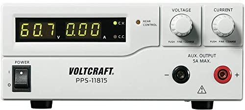 Voltcraft PPS-11815 Laboratory Power Supply, Adjustable 1-60 V/DC 0-5A 300W USB, Remote Programmable