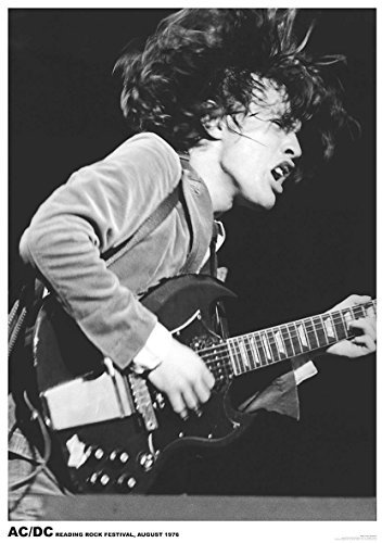 AC/DC Poster Reading Rock Festival, August 1976 (59,5cm x 84cm)