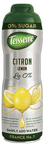 Teisseire Sirop de sucre 0% citron, 600ml, 600ml