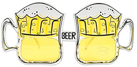 Fun Novelty Beer Goggles Fancy Dress Party Glasses (1)