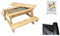 Spilli Outdoor World Deluxe Tavolo picnic con sabbiera e telo anti erbacce più 25 kg di sabbia