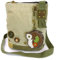 Patch-Crossbody-Tasche, Igel, sandfarben