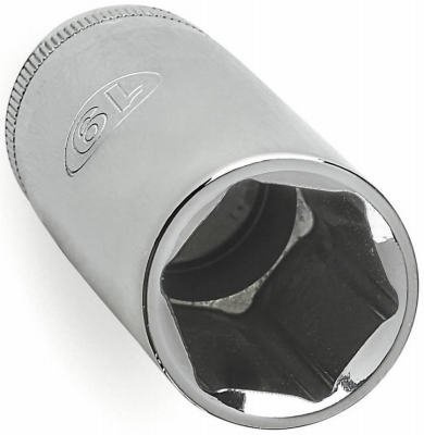 Standard Plumbing Supply 36078 APEX TOOL GROUP-ASIA Master Mechanic 3/8 Drive 6 Point Deep Well Socket, 18mm