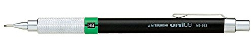 uni-ball Unii Mitsubishi Pencil M9552.24 Stylo à dessin mécanique Noir 0,9 mm