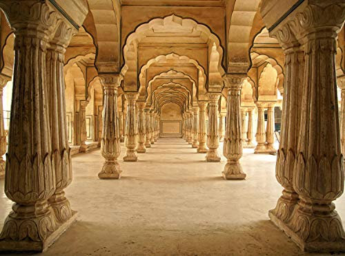 wandmotiv24 Fototapete Jaipur Indien Größe: 350 x 260 cm Wandbild, Motivtapete, Vliestapete KTk272