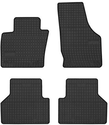 FROGUM 0733 Fußmatten Set Gummimatten Vorne und Hinten schwarz