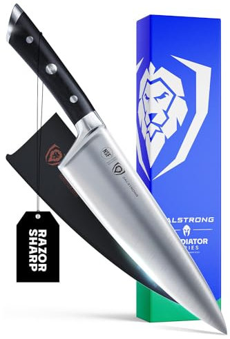 DALSTRONG Coltello da Chef – Serie Gladiator – Acciaio Tedesco HC - 8 (200mm)