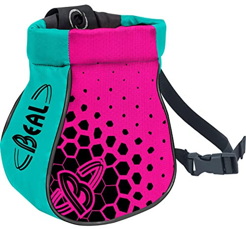 Beal Cocoon Clic-clac Blau-Pink - Großer innovativer Chalkbag, Größe One Size - Farbe Fuchsia