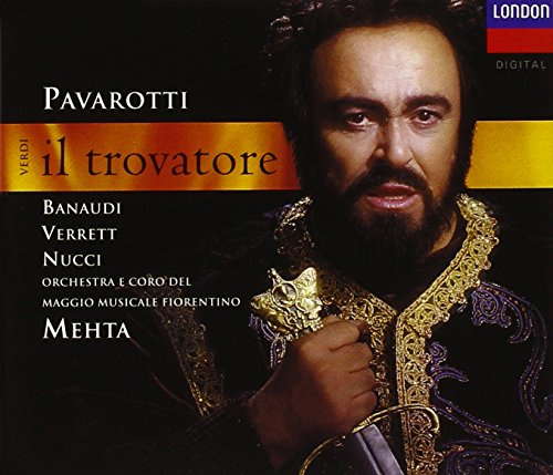 Verdi - Il trovatore / Pavarotti, Banaudi, Verrett, Nucci, Maggio musicale Fiorentino, Mehta