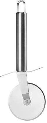 Galicja PRACTICO Pizzaschneider Edelstahl – Pizzaroller – Pizzarad – Pizza Roller Cutter – Pizza Steel – Pizza Roller – Pizzaschneider Großes Rad – Pizza Schneideroller