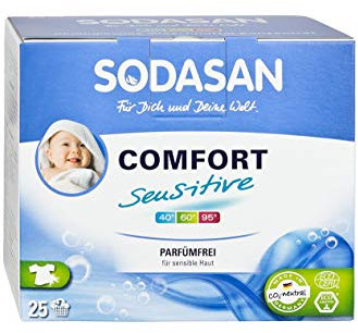 SODASAN Comfort-Sensitive Waschmittel, Duftneutral, Pulver, Waschmittel, 1,2 kg