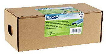 Rapid Ringklammern C75 Aluminium, 6.000 Stk., für Sicherung von Zweigen und Rebruten, für LIG175 Bindezange