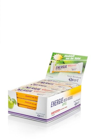Sanct Bernhard Sport Energie Reis-Riegel Apfel | 20er-Pack