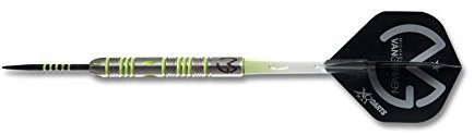 XQMAX Mighty Generation Michael van Gerwen Steel Dart, 90% Tungsten, 21 Gramm