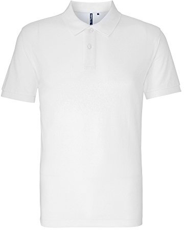 Asquith & Fox Men's Asquith and Fox Men's Polo Short Sleeve Polo Shirt, White (White 000), Small (Manufacturer Size:Small)
