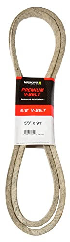 MAXPOWER | Courroies 347636, renforcé au kevlar, 5/8'' x 91'' - 5L910 - longueur extérieure L(a) 2320 mm