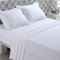VISION - Drap Plat 240 x 300 cm - Coloris: Blanc - 100% Coton : 57 Fils