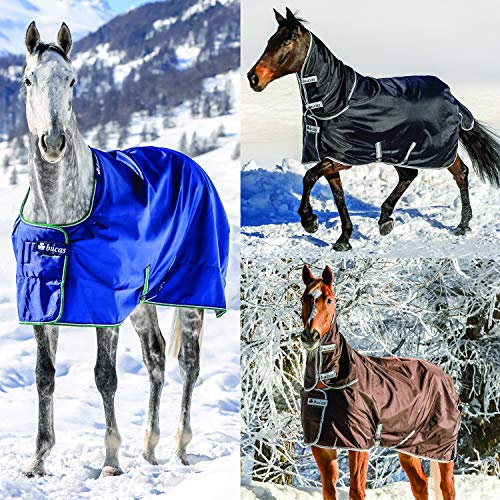 Bucas Pferdedecke Smartex Rain Turnout 125 cm blue