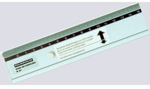 Rumold Schneidelineal Aluminium 30 cm